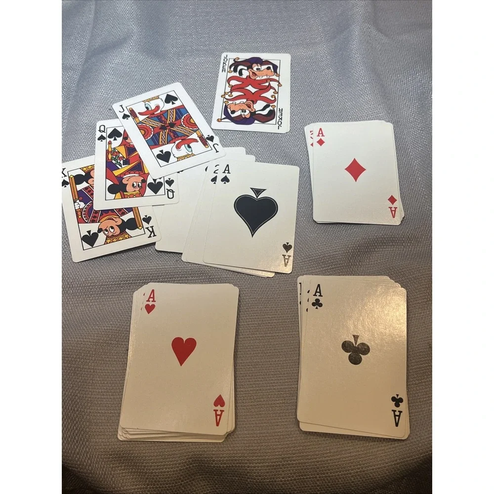 Disney Magic Kingdom‎ Club 1985 Cards Mickey Mouse 2 Complete Card Sets Vintage